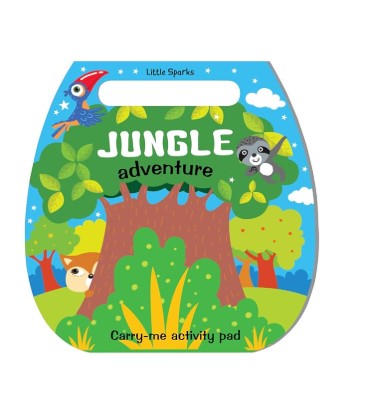 Little Sparks Carry Me Activity Pad: Jungle Adventure